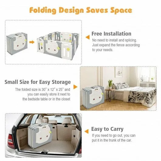 16-Panel Kids Activity Center