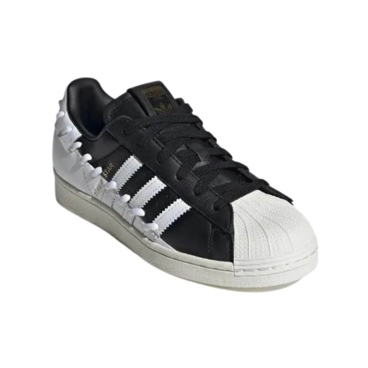 ADIDAS SUPERSTAR BLACK AND WHITE