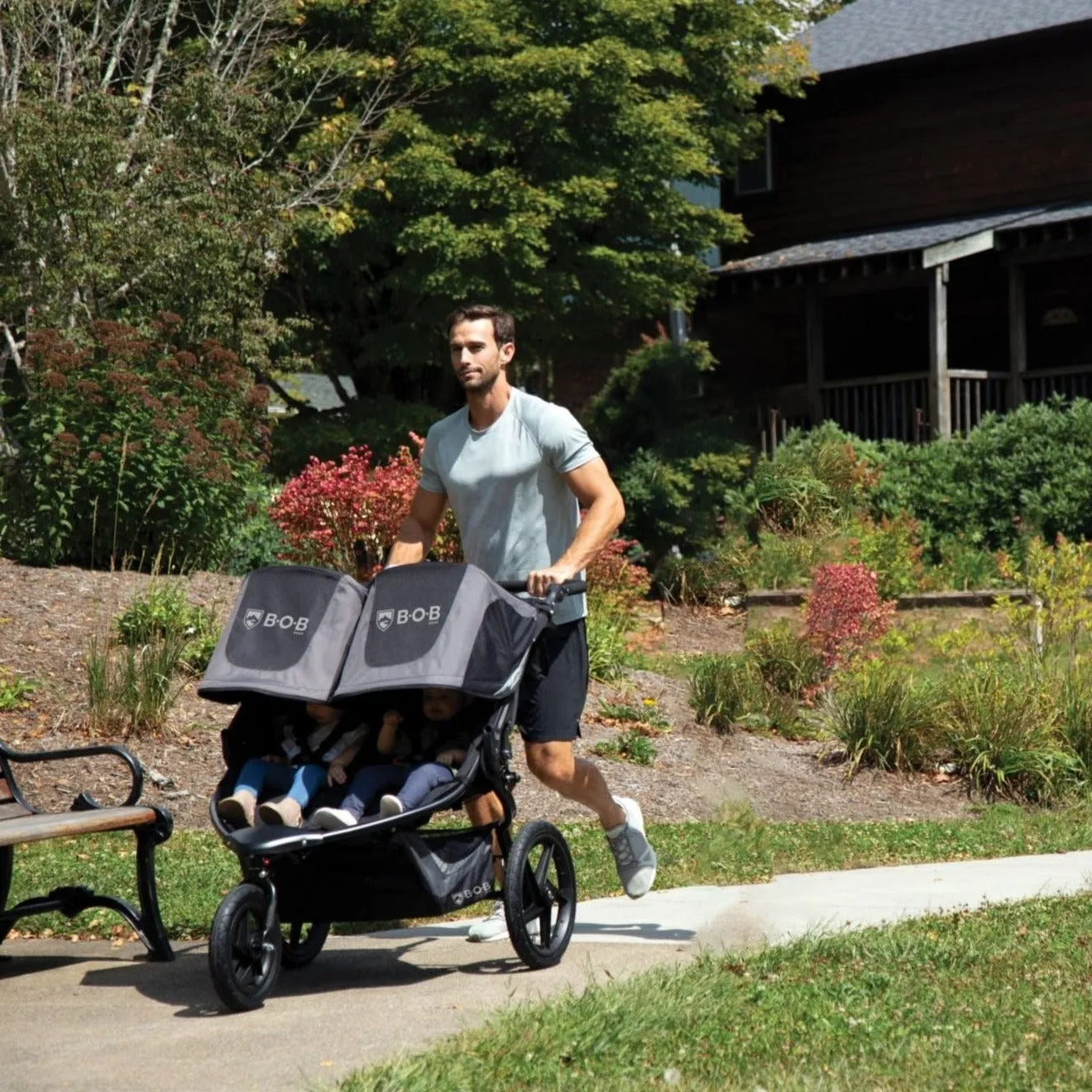 BOB Revolution Flex Duallie 3.0 Double Jogging Stroller