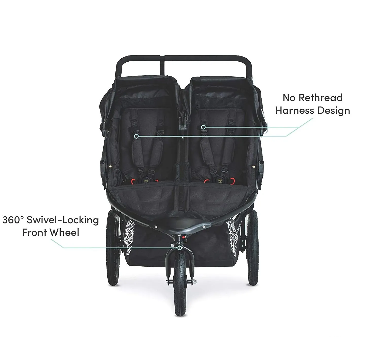 BOB Revolution Flex Duallie 3.0 Double Jogging Stroller