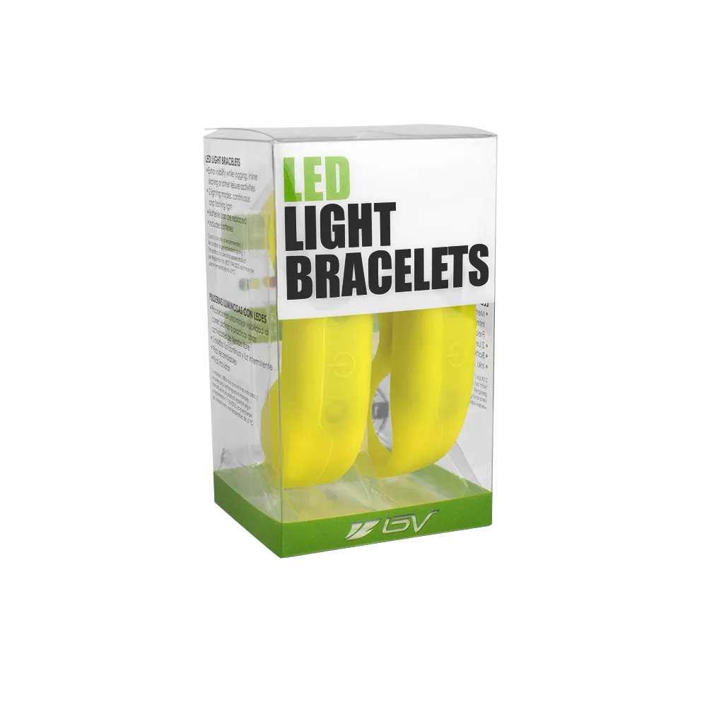 BV 2 Pack LED Safety Activity Bracelet