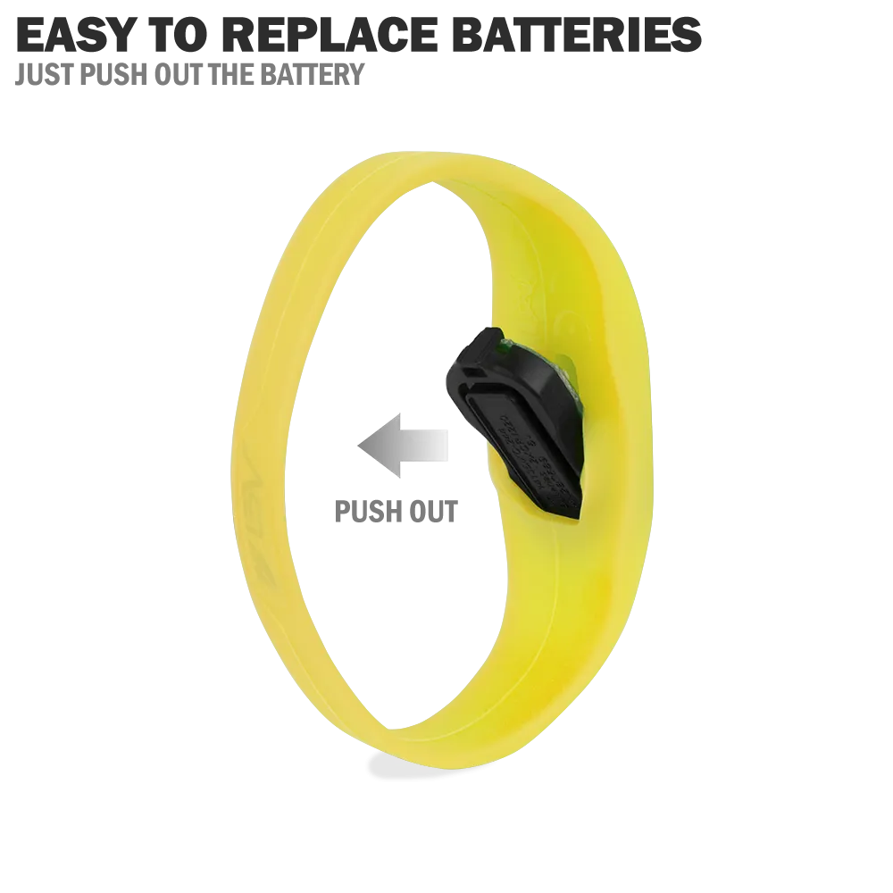 BV 2 Pack LED Safety Activity Bracelet