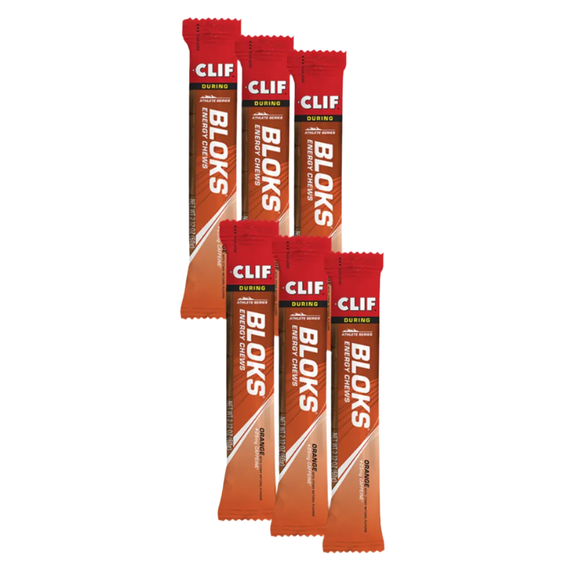 Clif Bar - Clif Bloks Energy Chews - Orange (with caffeine)