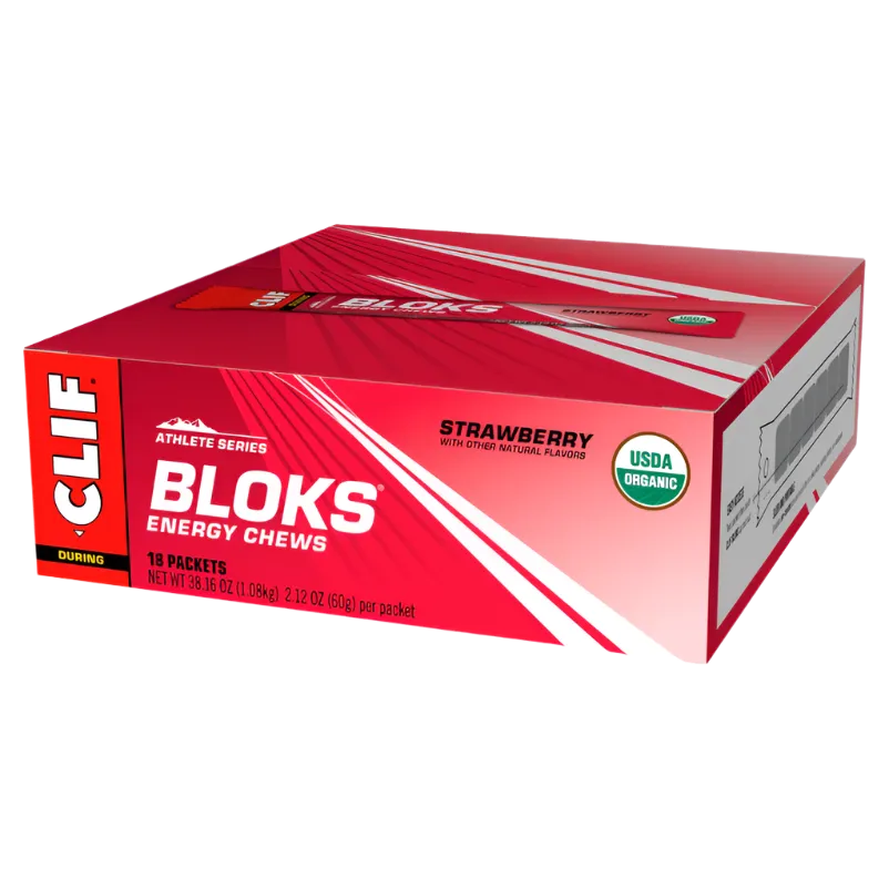 Clif Bar - Clif Bloks Energy Chews - Strawberry