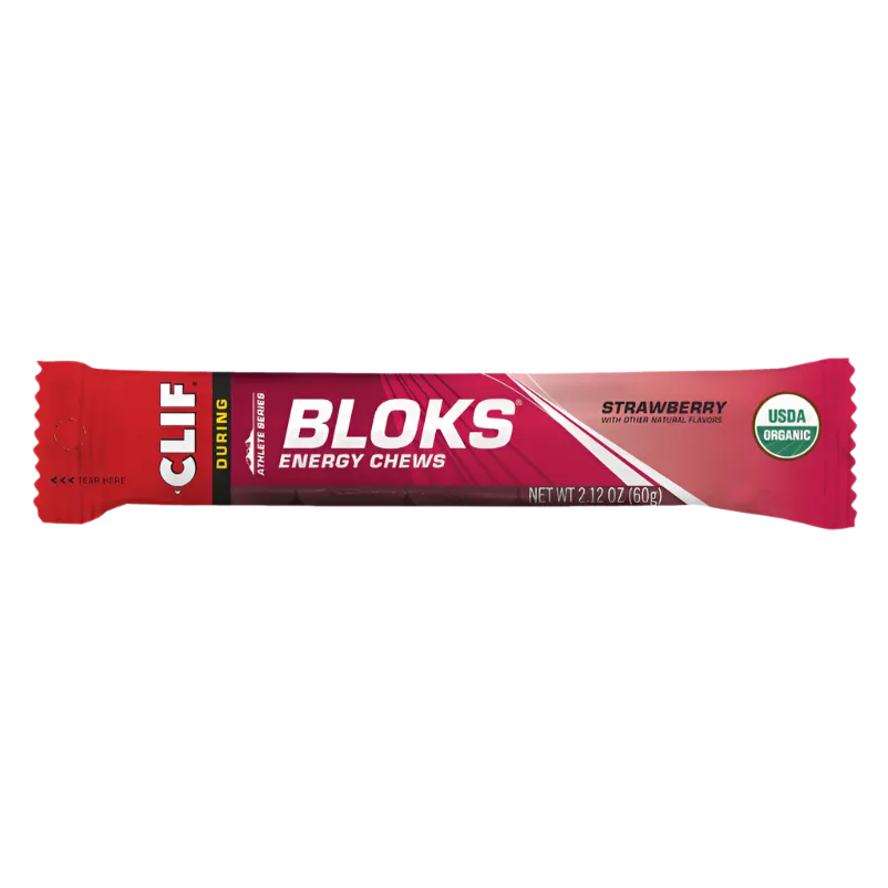 Clif Bar - Clif Bloks Energy Chews - Strawberry