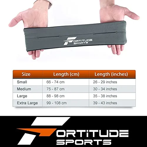 Fortitude Sports Phone Belt for Running, Walking, Cycling and Fitness