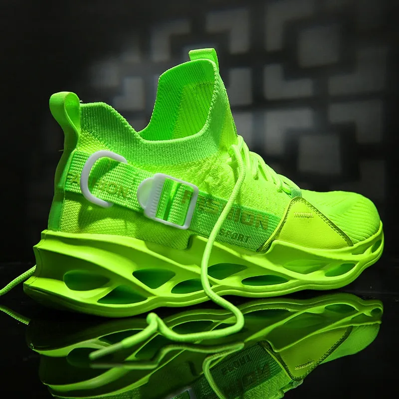 Giovanna Renzo Zig Zag Fashion Sneakers Running Shoes