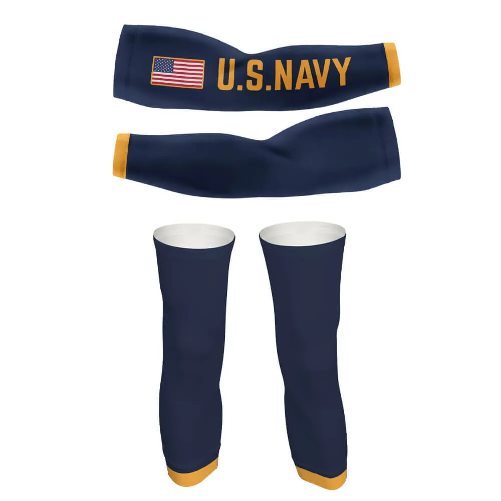 Navy - Arm And Leg Sleeves