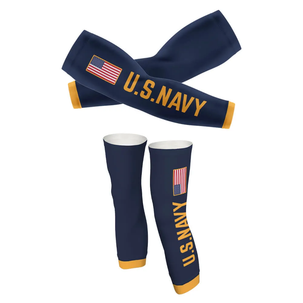 Navy - Arm And Leg Sleeves