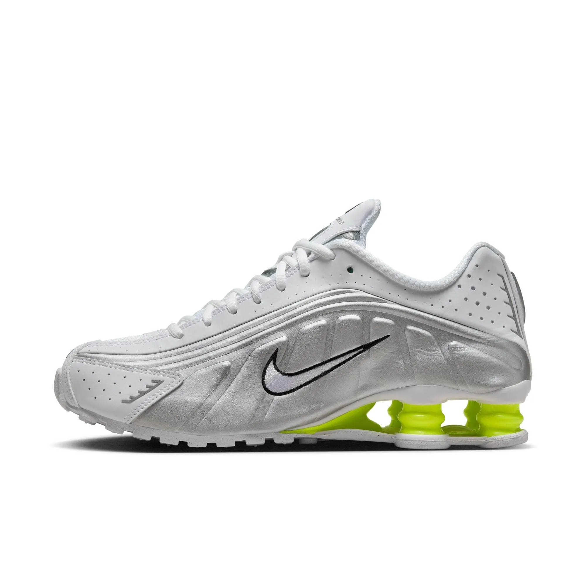 Nike Shox R4 "White Metallic Silver" - Women's
