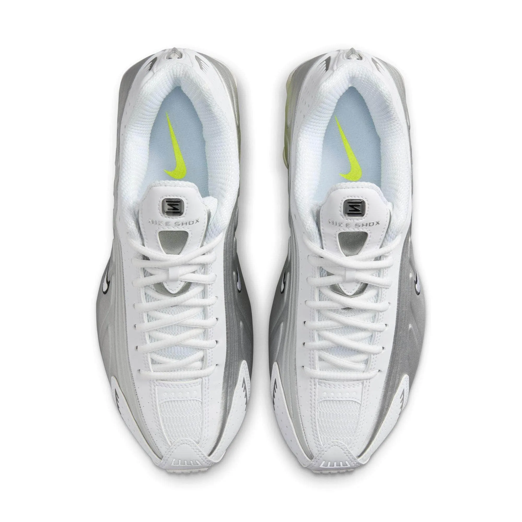 Nike Shox R4 "White Metallic Silver" - Women's