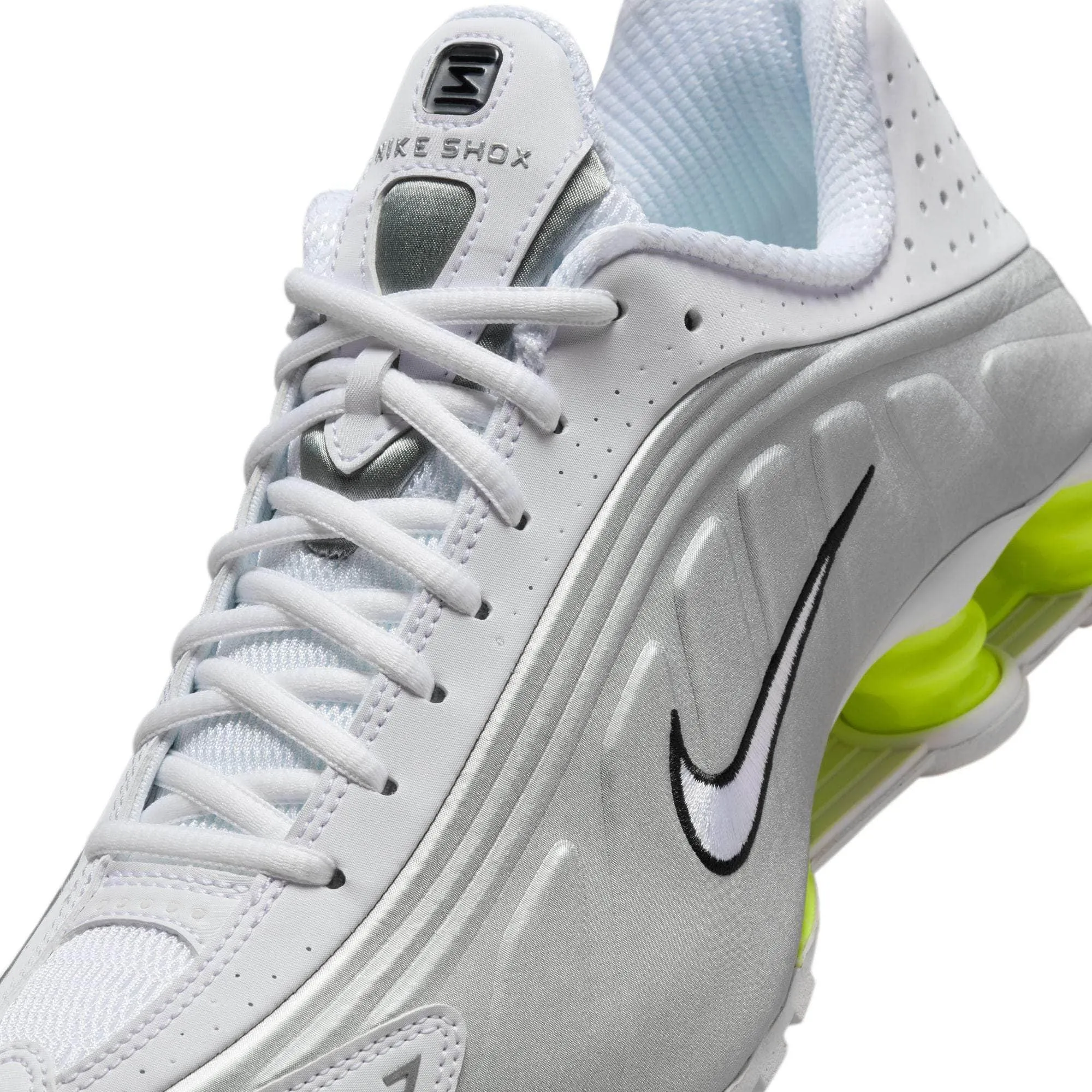 Nike Shox R4 "White Metallic Silver" - Women's