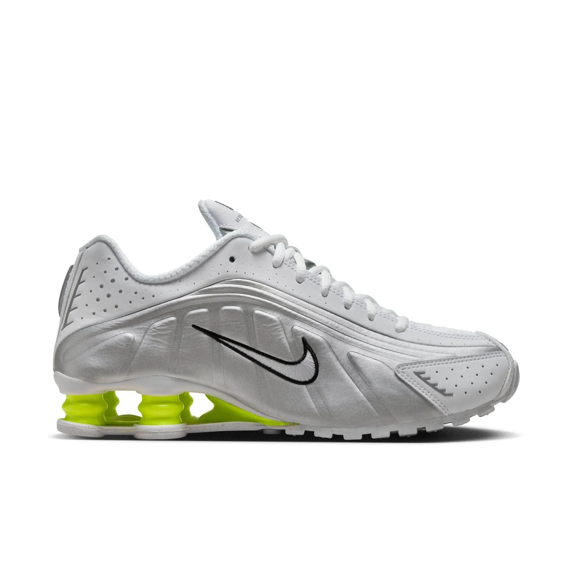 Nike Shox R4 "White Metallic Silver" - Women's
