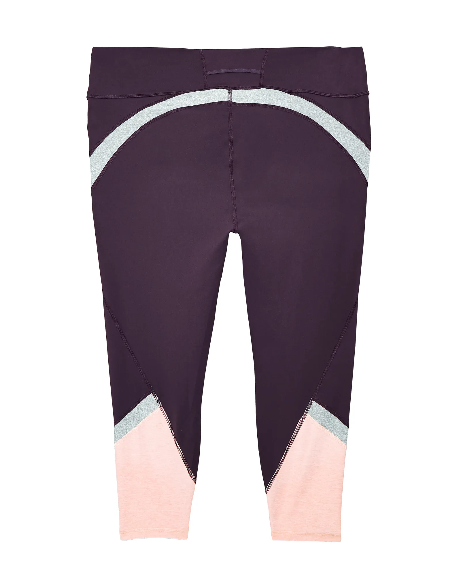 Oakdale Capri Tights | Purple / Peach