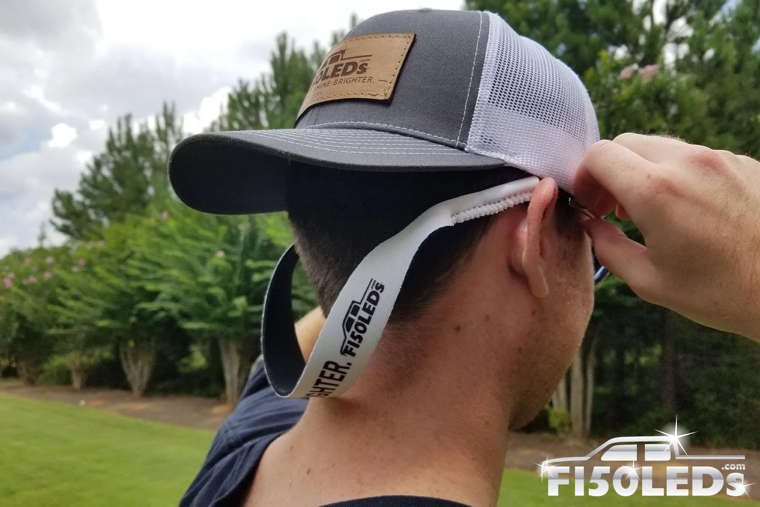 Sunglasses safety retention strap