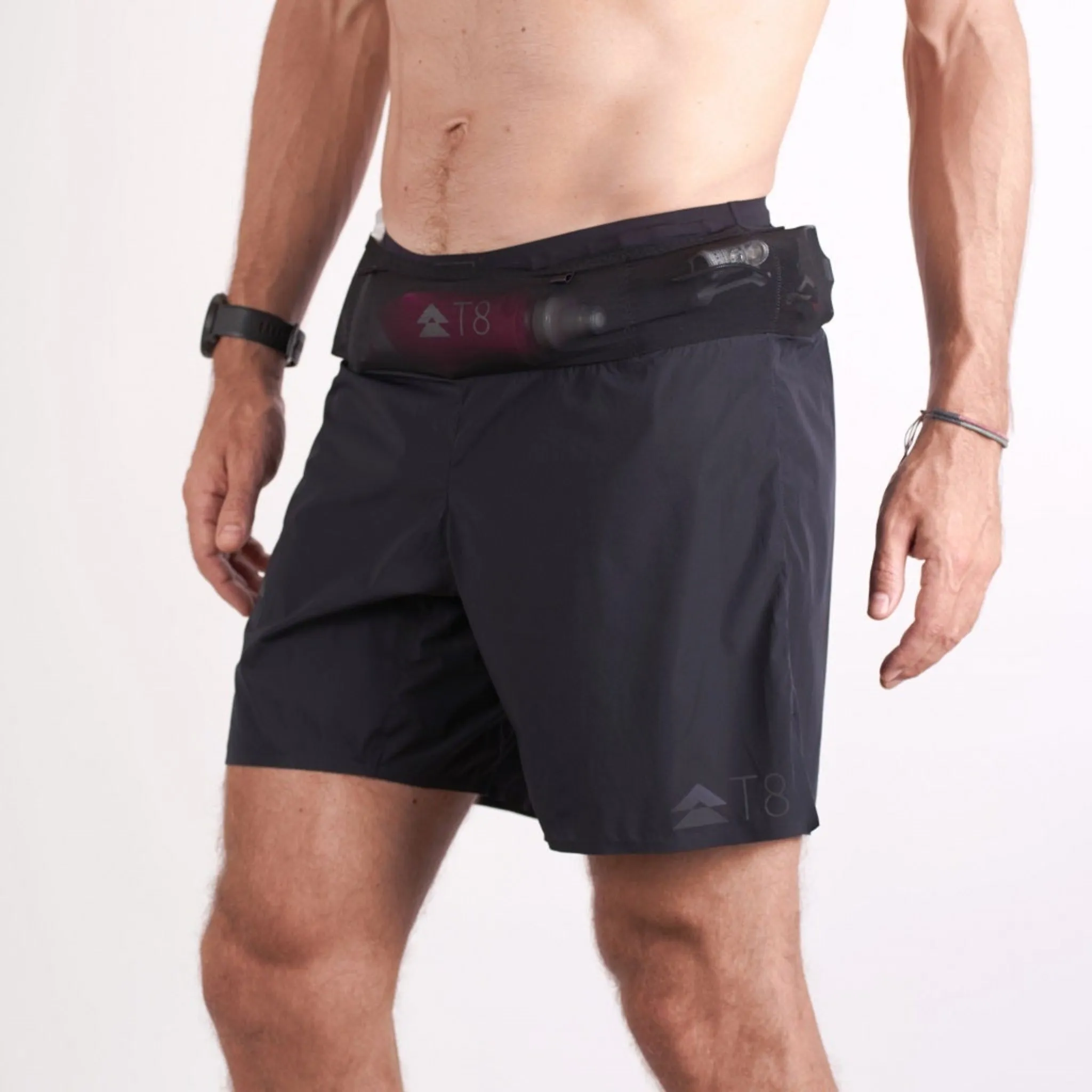 T8 Men's Sherpa Shorts v2 Black (1st Edition Logo)