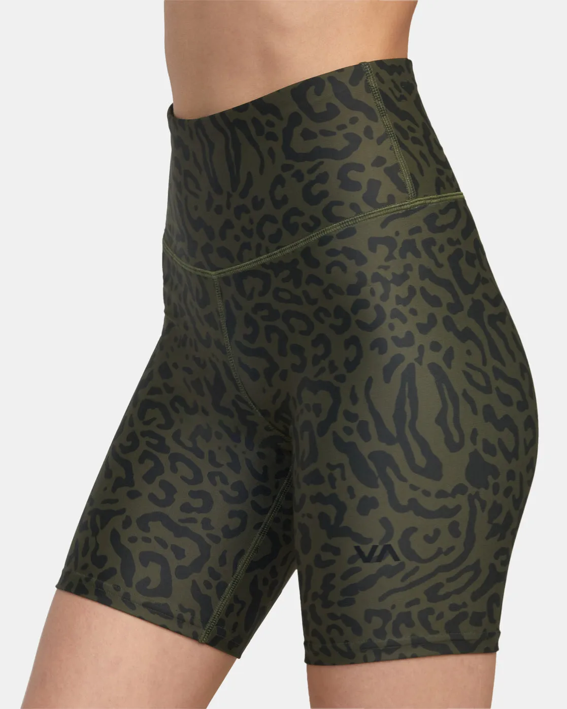 VA Essential 7" Bike Shorts - Animal Olive