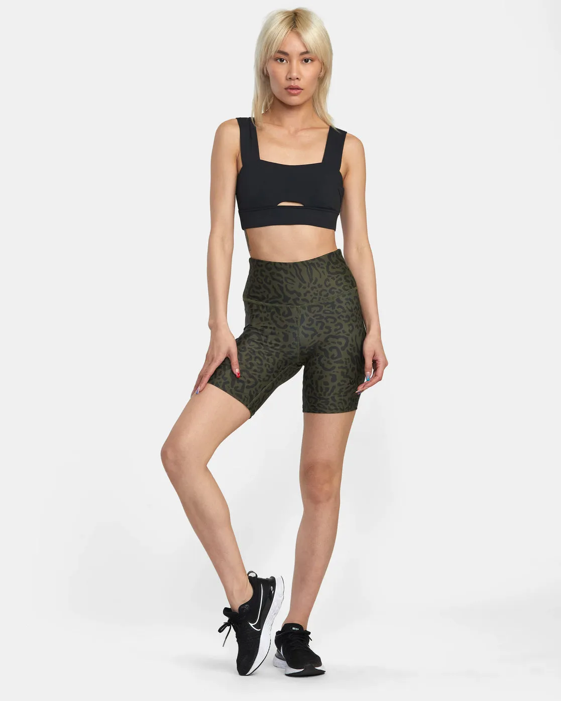 VA Essential 7" Bike Shorts - Animal Olive
