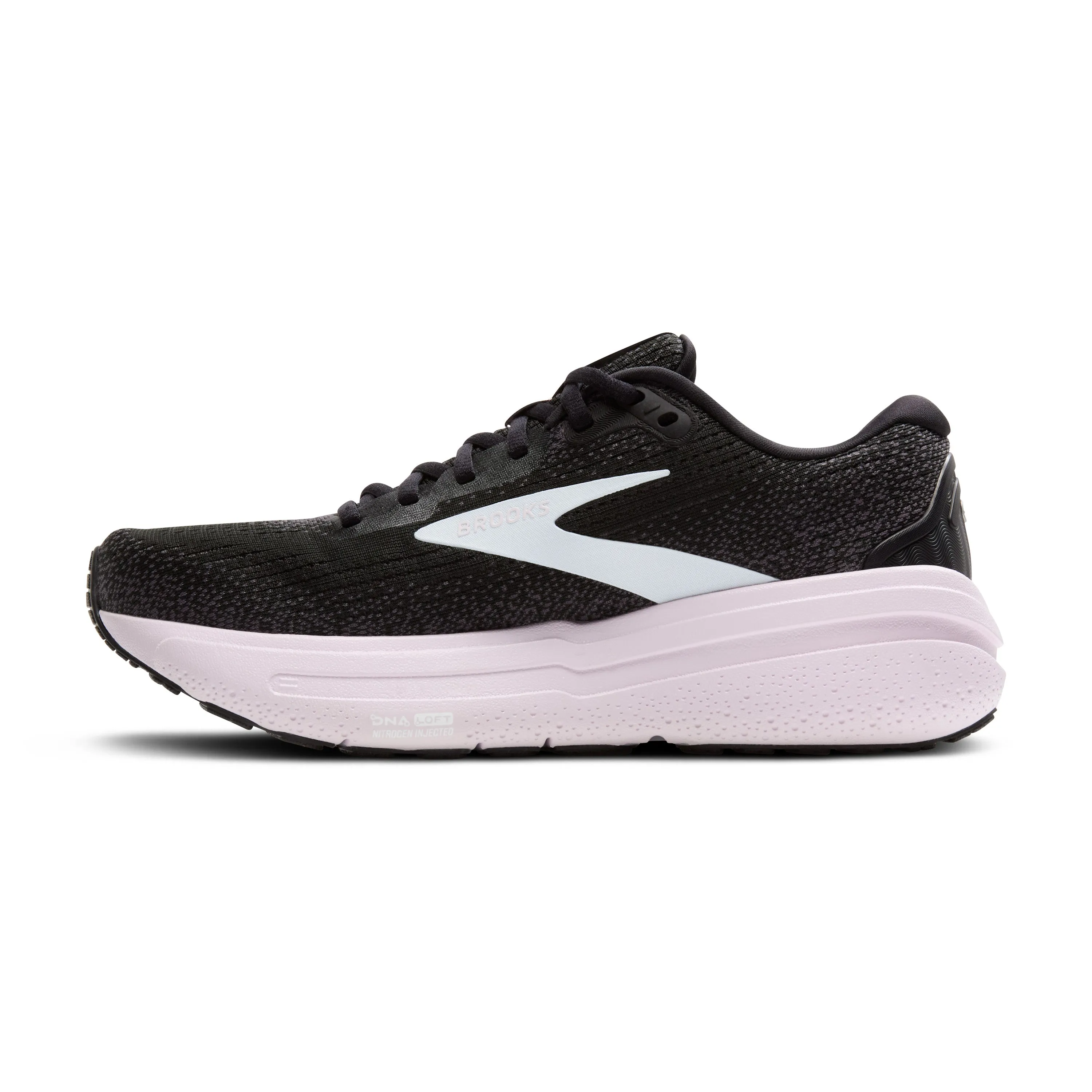 WOMEN'S GHOST MAX 2 - B - 077 BLACK/WHITE/ORCHID ICE